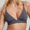 Bras Negative Underwear | Whipped Triangle Bra Graphite