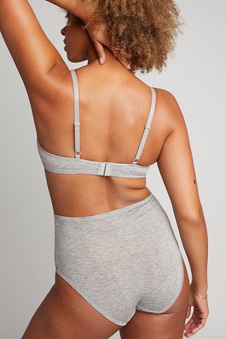 Bras Negative Underwear | Whipped Non-Wire Bra Heather Grey