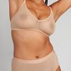 Bras Negative Underwear | Sieve Non-Wire Bra Buff