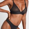Bras Negative Underwear | Sieve Triangle Bra Black
