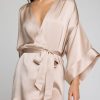 Sleep Negative Underwear | Eclipse Silk Mini Robe Fizz