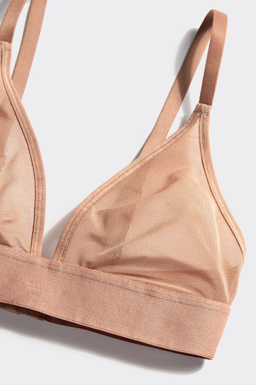 Bras Negative Underwear | Sieve Triangle Bra Buff