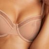 Bras Negative Underwear | Sieve Balconette Bra Buff